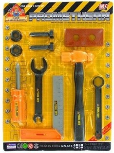 Toy Tool Set (6 pieces)
