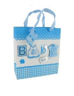 Newborn Gift Bag - Baby Blue (12 pcs.)