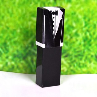 Wedding Treat Gift Box - Tuxedo Design (50 pcs.)