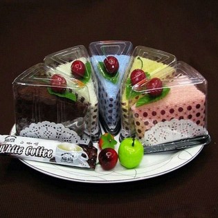 Pastry-Shaped Towel (2 pcs.)