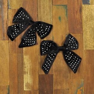 Set of 2 Decorative Bows in Bag (6 pcs)