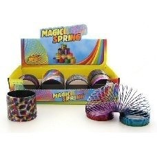 Magic Rainbow Spring Toy in Display &Oslash; 7.5 cm (12 pcs)