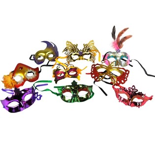 Venetian Masks Assortment (36 pcs.)