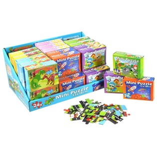 *** BESTSELLER *** CUTE puzzles IN DISPLAY (36st).