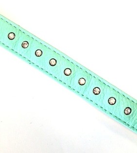Turquoise Bracelet with Rhinestones (1 pc)
