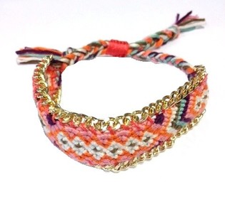 Braided Bracelet Multicolor (1 pc.)
