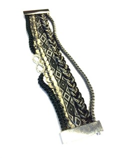 Bracelet Black/Grey (1 pc)