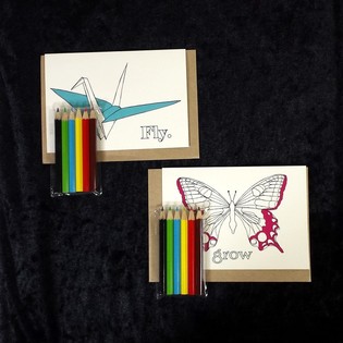 SEEDLING - COLOR YOUR OWN CARDS (3 pcs.)