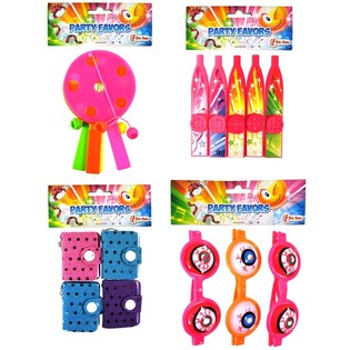 SUPER PARTY MIX TOYS (54 Sets = 222 Pcs)