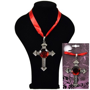 NECKLACE - MODEL: CROSS WITH RUBY (9st).