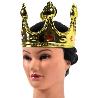 Gold King Crown - Model: Rounded (12 pcs)