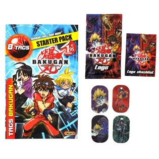 BAKUGAN - STARTER PACK 8 TAGS (100st).