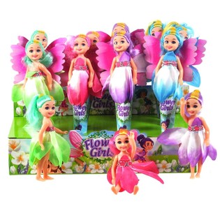 Flower Skirt Dolls in Display (12 pcs)
