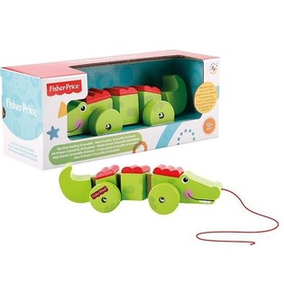 Fisher-Price My First Wiggling Wooden Crocodile (2 pcs.)