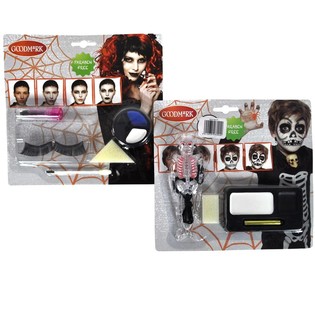 Halloween Face Paint Set on Card (6 pcs)