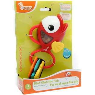 QUAPS - FISH TEETHING RING WITH SOUND EFFECTS (2 pcs)
