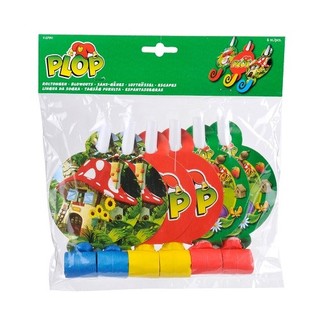 6 Pieces BIG CABINET PLOP ROLL TOETERS (12pcs)