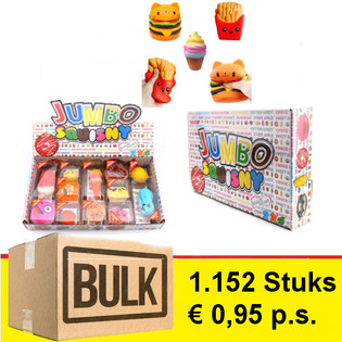 *** MEGA *** BULK OFFER *** - JUMBO SQUISNY in DISPLAY (1.152St.) - RAGE 2018!