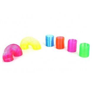MINI NEON COLORS SPIRALS &Oslash;3.5 CM. (48st.)