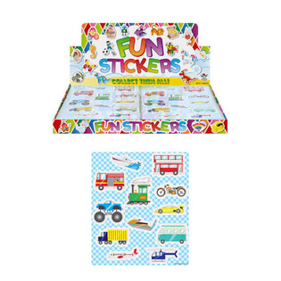 FUN STICKERS &ndash; MODEL: VEHICLES (120 pcs)
