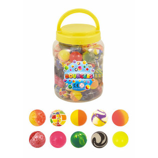 MIX DESIGN BALL BEARING &Oslash;3.5 CM. IN POT (72st.)