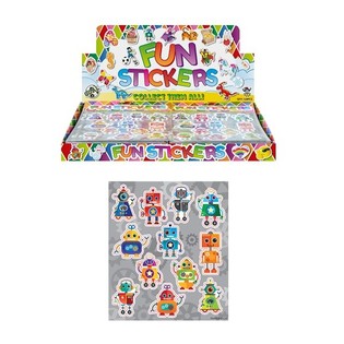 FUN STICKERS &ndash; MODEL: ROBOTS (120 pcs)
