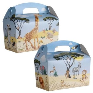MENUBOX - JUNGLE ANIMALS (50pcs)