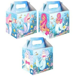 Kids Meal Box &ndash; Mermaids &ndash; 14 x 9.5 x 18 cm (6 pcs.)