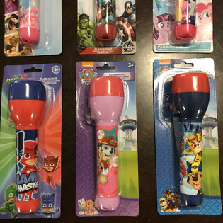 MIX LICENSE LED FLASHLIGHTS (12 pcs.)
