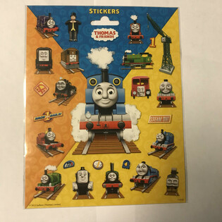 Large Thomas the Tank Engine Sticker Sheets, 20x16 cm (10 pcs)