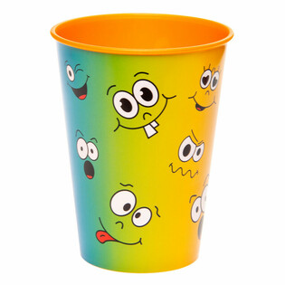 SMILEY DRINKING CUP / ICE CREAM CUP - 260 ML (12 pcs)