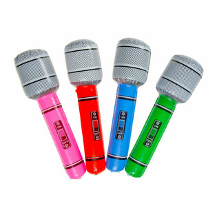 INFLATABLE MICROPHONE (12pcs)