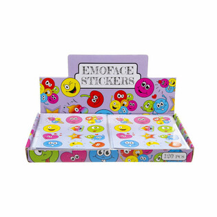 FUN STICKERS – MODEL: SMILEYS (120 pcs)
