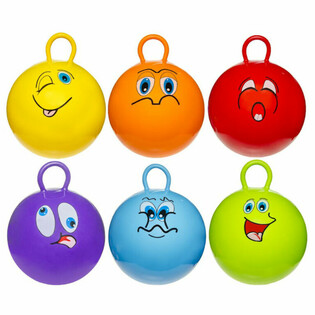 Smiley Space Hopper - &Oslash; 46 cm (6 pcs)