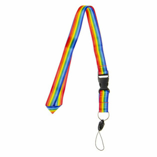 Rainbow Lanyard / Keycord - 50 pcs