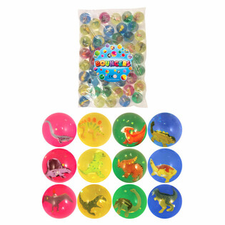 3D DINOSAUR BOUNCY BALLS Ø4.3CM (50 pcs)