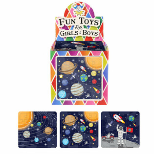 Space Themed Mini Puzzles - Display Box (108 pcs, 13x12cm)