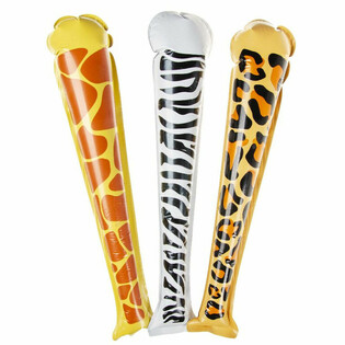 Self-Inflating Wild Animals Club - 49x13cm - Display (48 pcs)