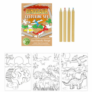 Dinosaur ECO-FRIENDLY Drawing Set (25 pcs)