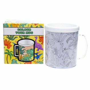 Dinosaur 'Color Your Own' Drinking Cup Set (2-Pack)