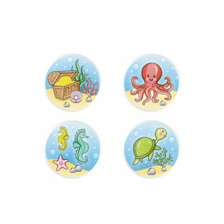 MIX SEA LIFE / SEA ANIMALS - BOUNCING BALLS &Oslash;3.3 cm (100 pcs.)