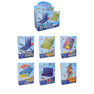 CLASSIC TRAVEL GAMES - IN DISPLAY (6 pcs.)