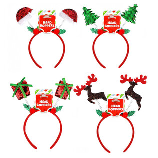 CHRISTMAS HEADBAND MIX (12 pcs)